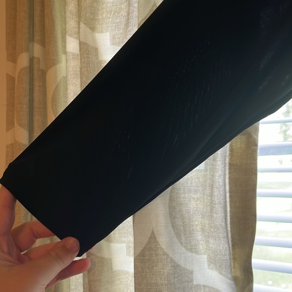 Black Ruffled Layering Dress - Picture 3 of 4